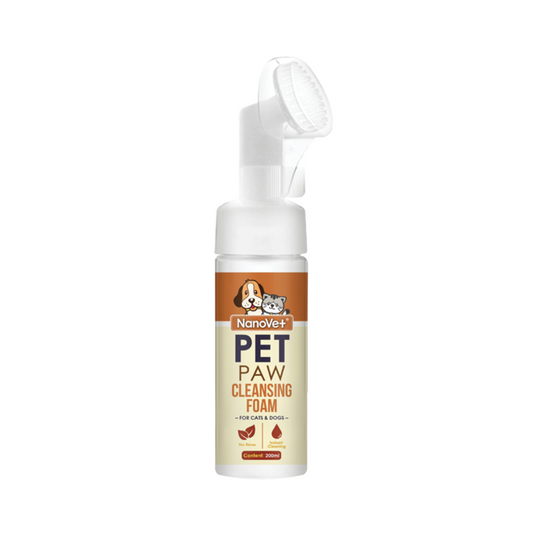 Nanovet Paw Cleansing Foam 200ml