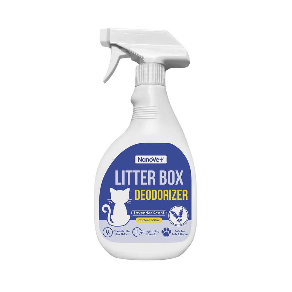 Nanovet Litter Box Deodorizer Spray 500ml