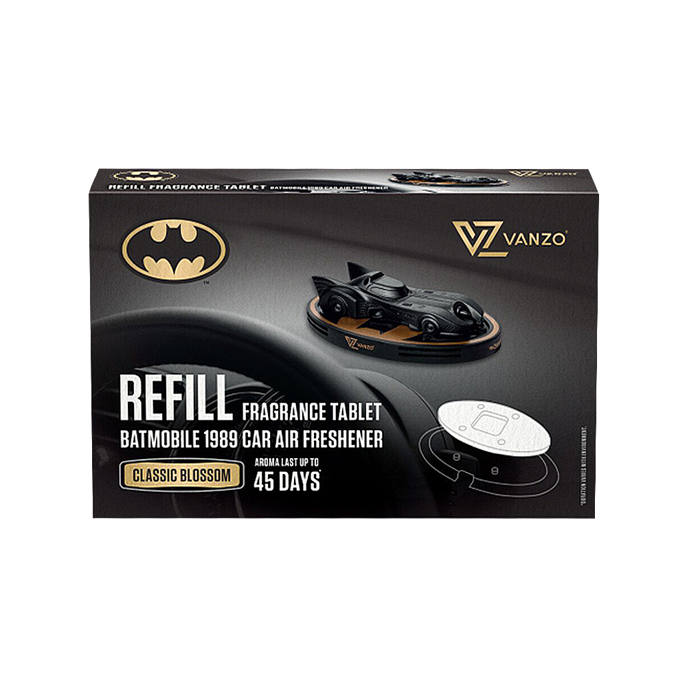Vanzo x Batman Series Car Perfume Batmobile 1989 Car Airfreshener Limited Edition Series