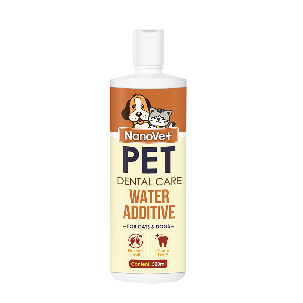 Nanovet Dental Care Water Additive for Cat and Dog 500ml