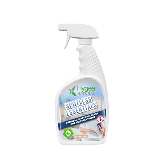 Hygea Natural Spotless Essentials 2-in-1 All Purpose Cleaner and Dust Bed Mite Spray 500ml