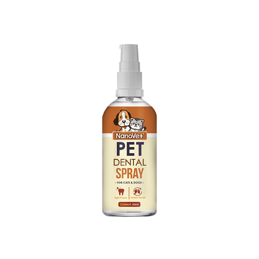 Nanovet Dental Mouth Spray for Cat and Dog 60ml