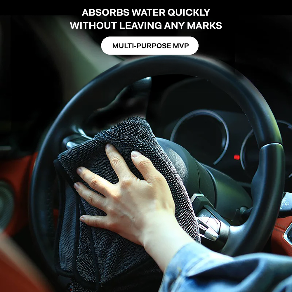 Microfibre Braided Drying Towel 160 x 60cm