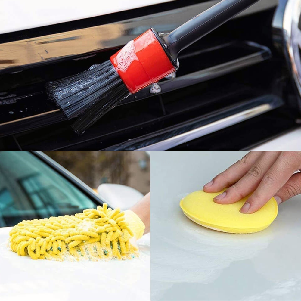 Premium Quality Car Wash Detailing Brush Set