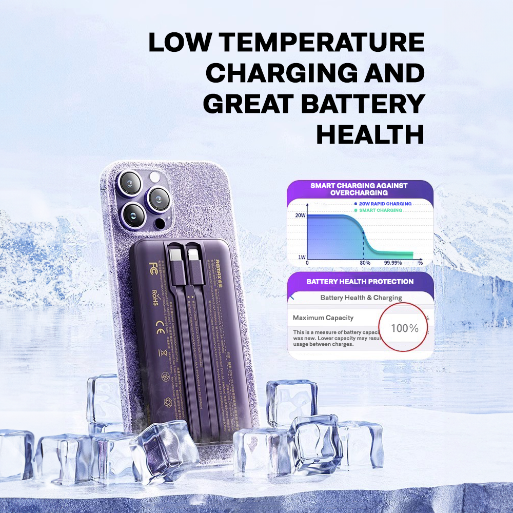 Remax RPP-580 10000mAH Wireless Charging Magnetic Powerbank