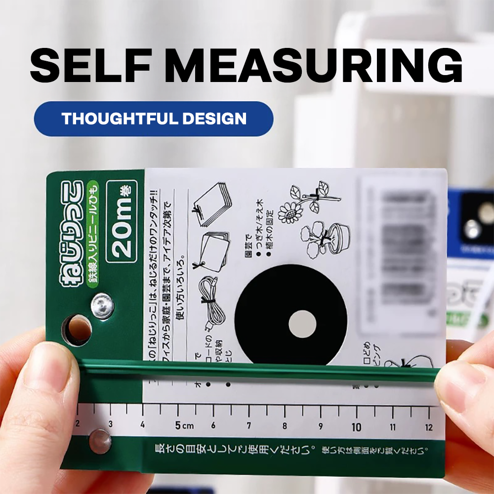 PLUS Japanese Home and Gardening Binding Tire Twist & Tie Wire