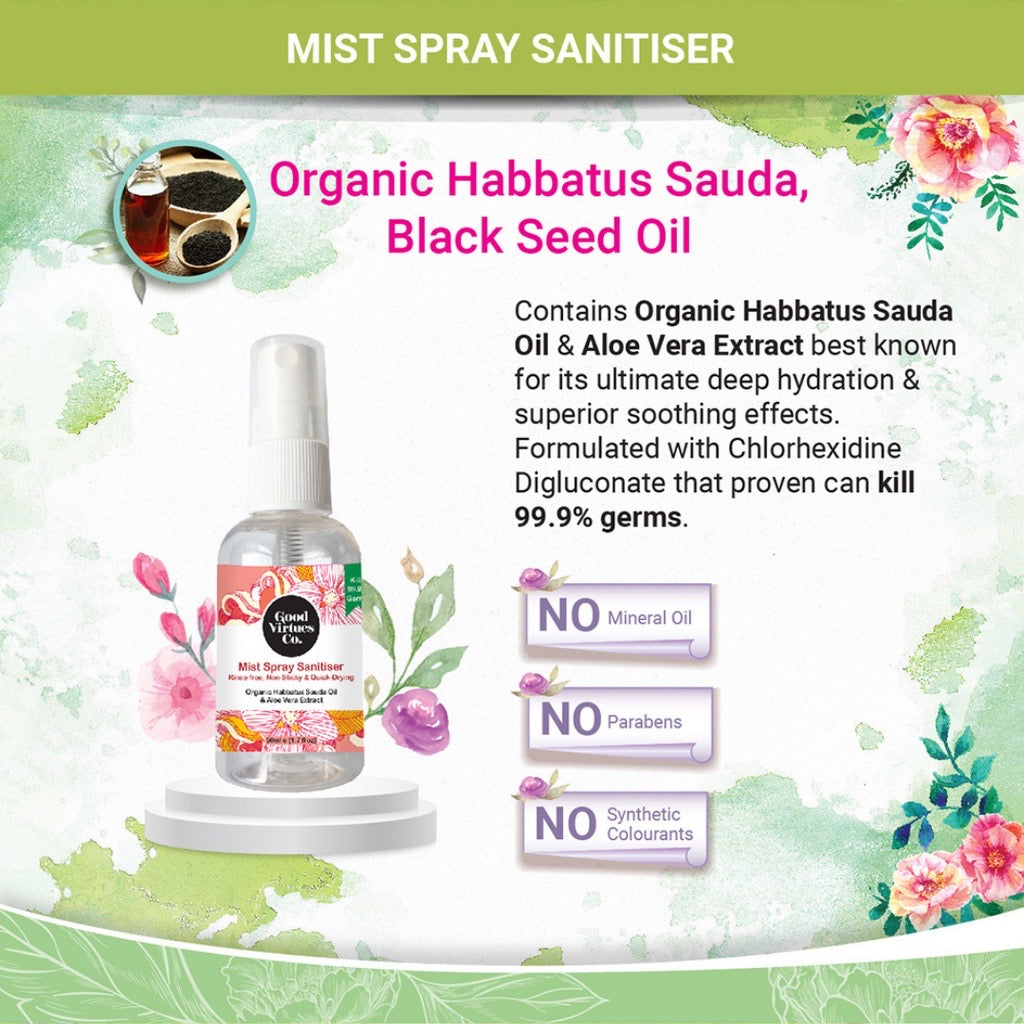 Good Virtues Co Hand Sanitiser Sanitizer