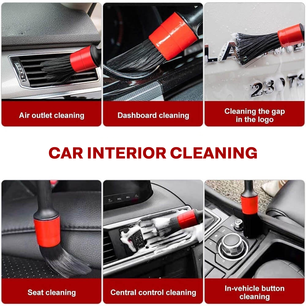 Premium Quality Car Wash Detailing Brush Set