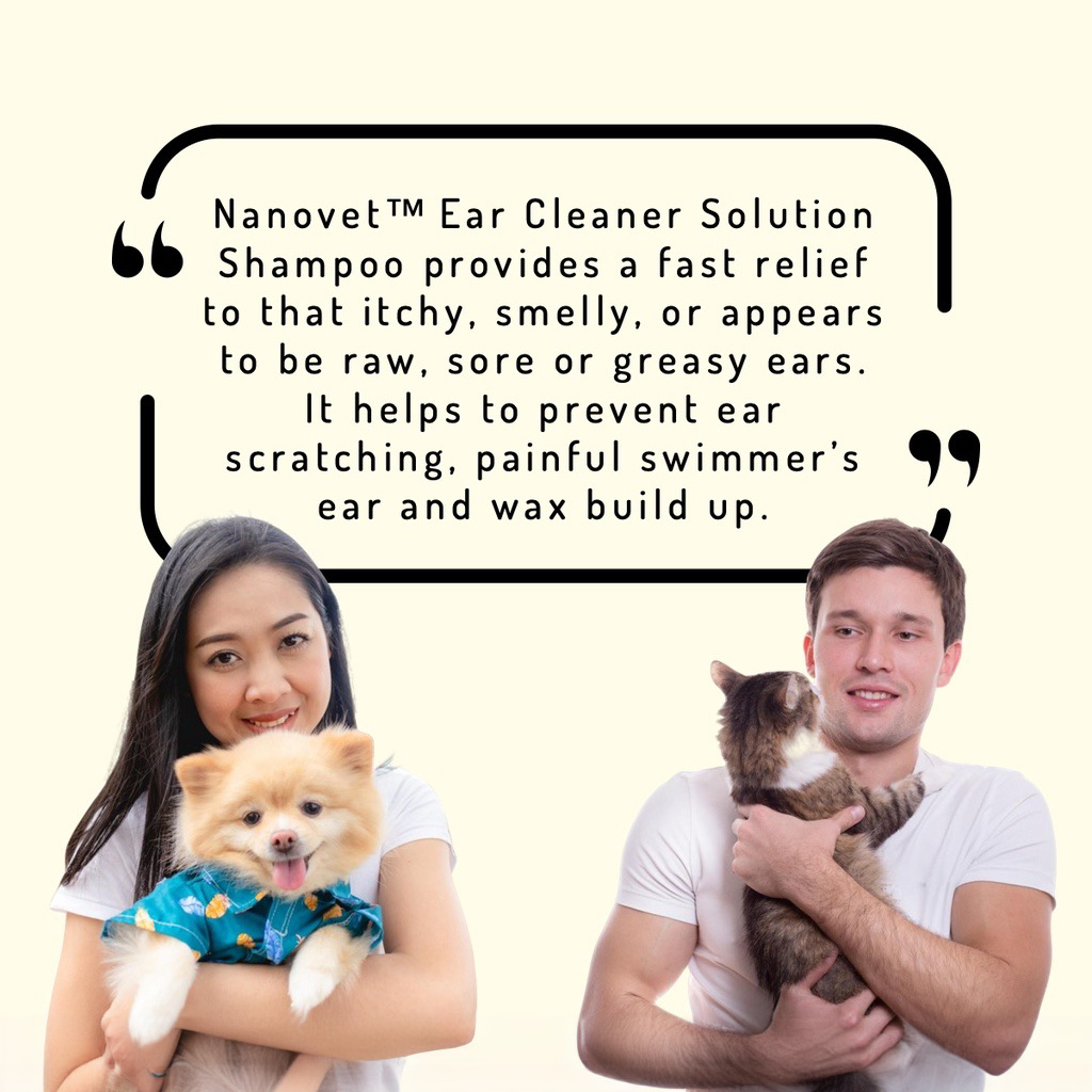 Nanovet Ear Cleaner Solution 150ml