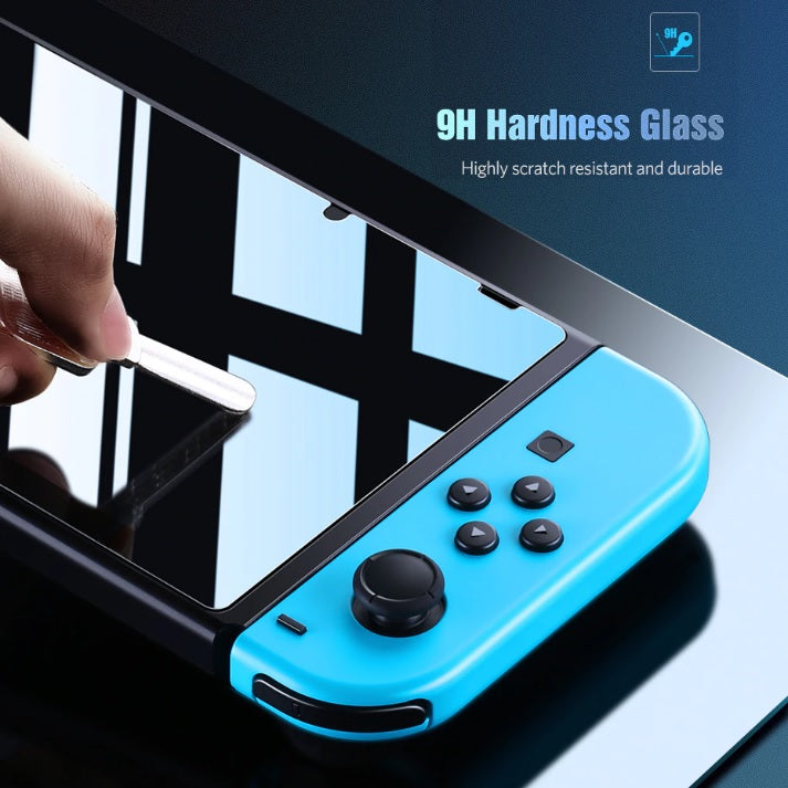 Nintendo Switch 9H Tempered Glass Screen Protector (Pack of 2)