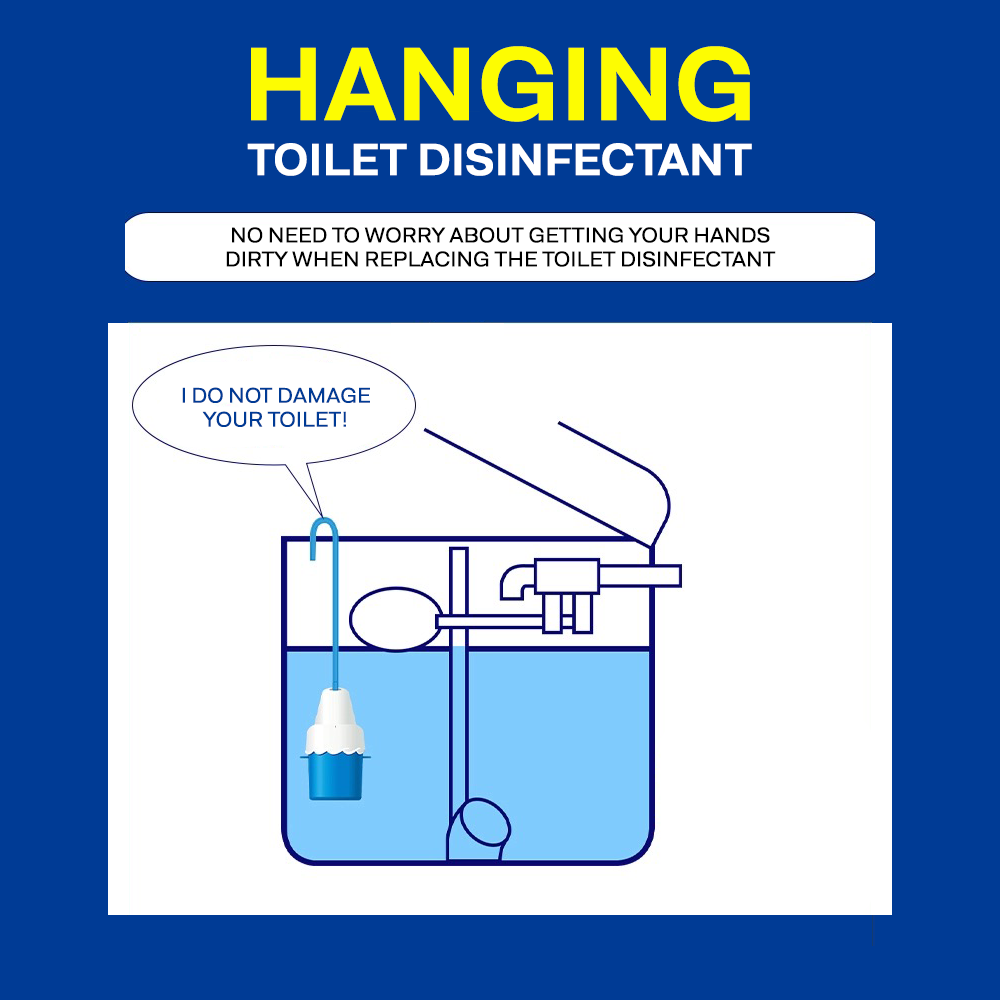 Kobayashi Pharmaceutical Blue Water Toilet Flush Disinfectant