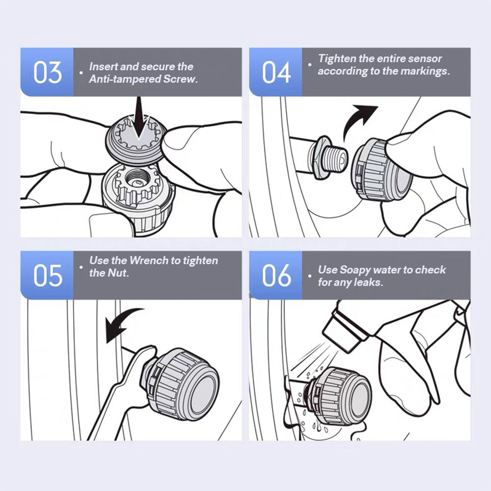 Steelmate X3 Tire Pressure Monitoring System TPMS