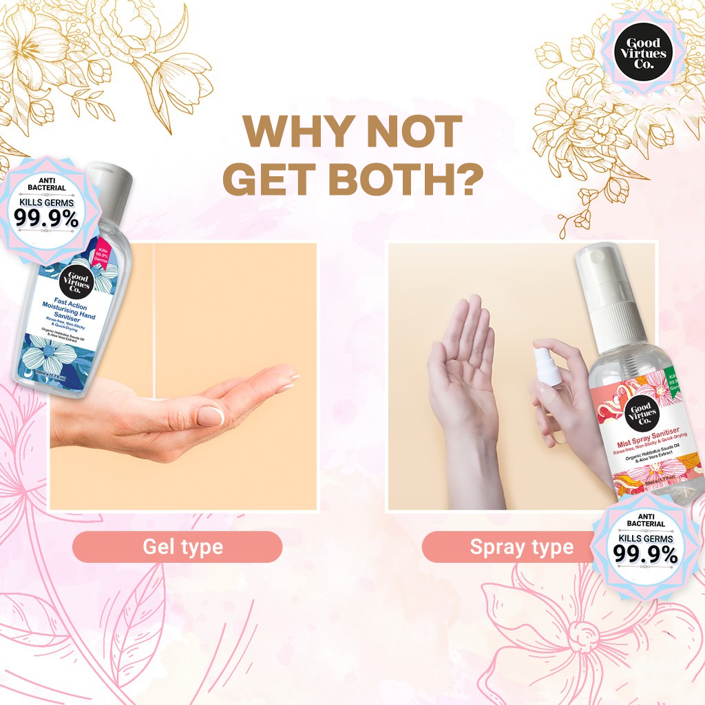 Good Virtues Co Hand Sanitiser Sanitizer