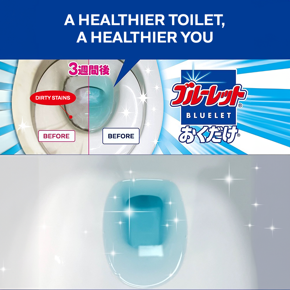 Kobayashi Pharmaceutical Blue Water Toilet Flush Disinfectant