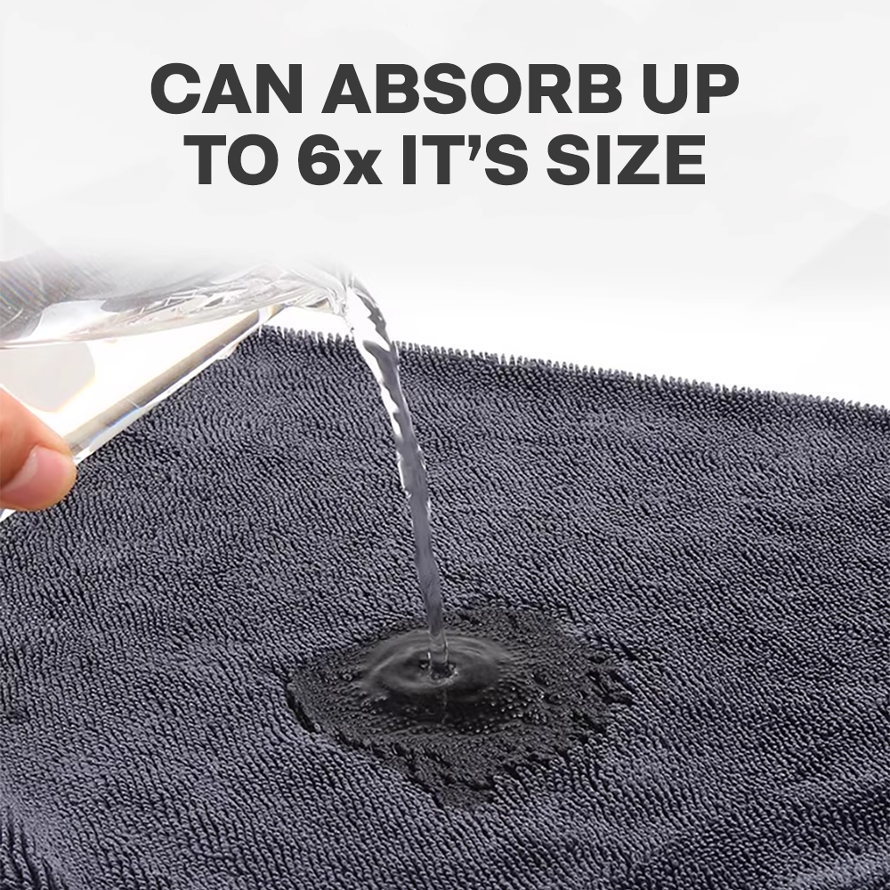 Microfibre Braided Drying Towel 160 x 60cm