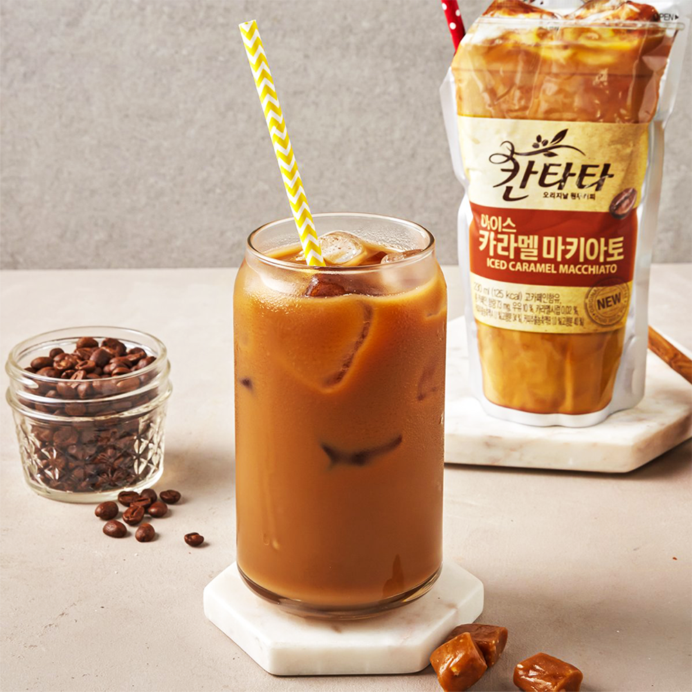 Ready To Drink Coffee Pouch Pack by Cantata and Lotte