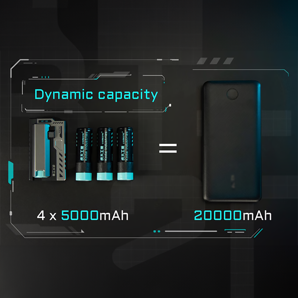 Kodai Industries BT-20 MARK 2 Wingman Modular Powerbank
