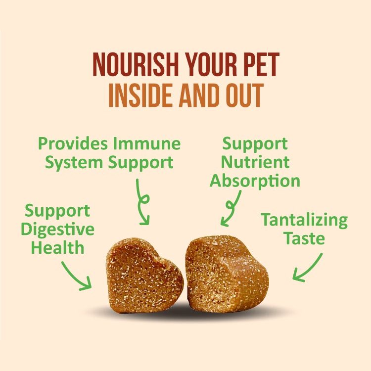 Nanovet Pet Probiotic Chews For Cats and Dogs