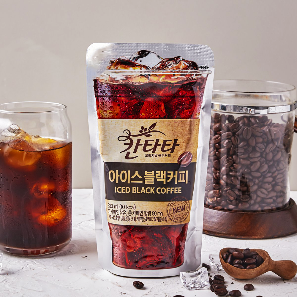 Ready To Drink Coffee Pouch Pack by Cantata and Lotte