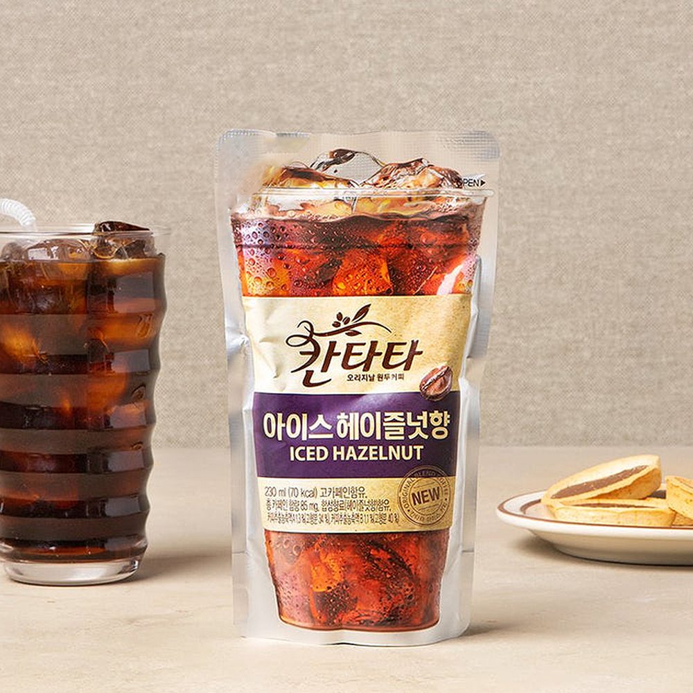Ready To Drink Coffee Pouch Pack by Cantata and Lotte