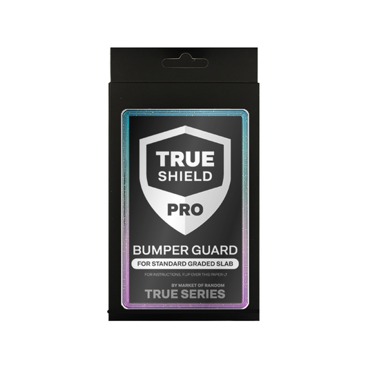 True Shield Pro Rigid Slab Bumper Guard with UV Protective Front Panel (PSA/CGC)