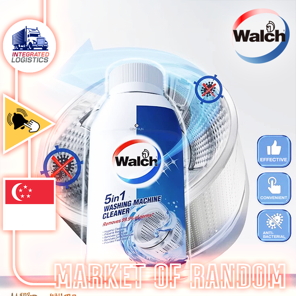 Walch 5-in-1 Washing Machine Cleaner Anti-Bacterial Washing Agent