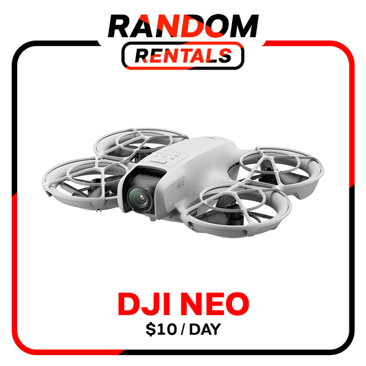 DJI Neo (Fly More Combo) @ $10/day (Random Rentals)