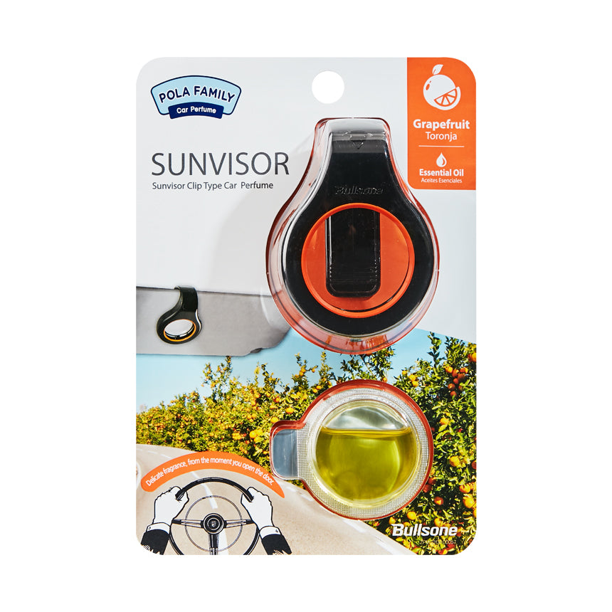 Bullsone Car Sun Visor Clip-on Car Air Freshener Car Fragrance Diffuser