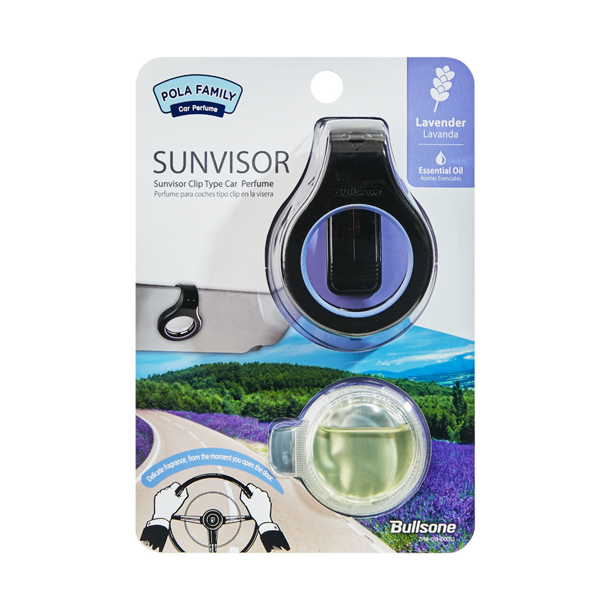 Bullsone Car Sun Visor Clip-on Car Air Freshener Car Fragrance Diffuser