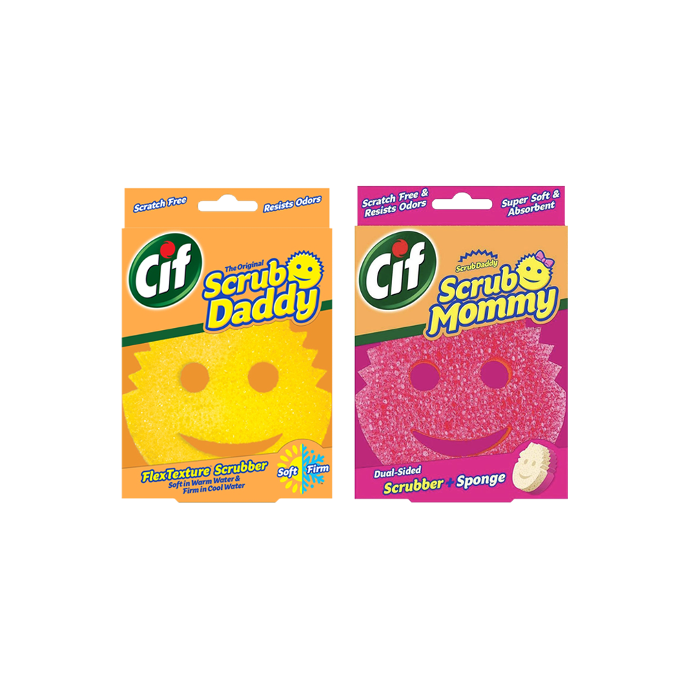 Scrub Daddy Scrub Mommy Kitchen Sponge Dishwashing – America's Favorite Sponge