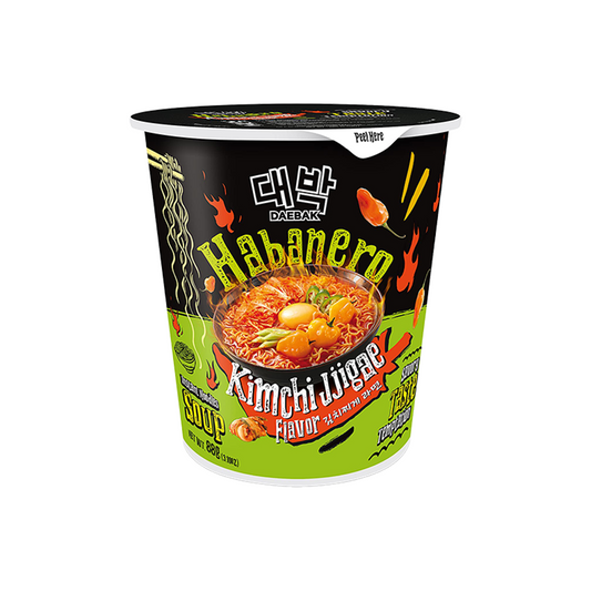 Daebak Habanero Noodle (Spicy Chicken/Kimchi Jjigae)