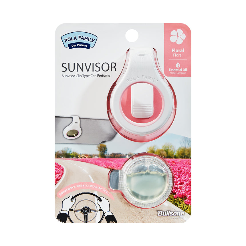 Bullsone Car Sun Visor Clip-on Car Air Freshener Car Fragrance Diffuser