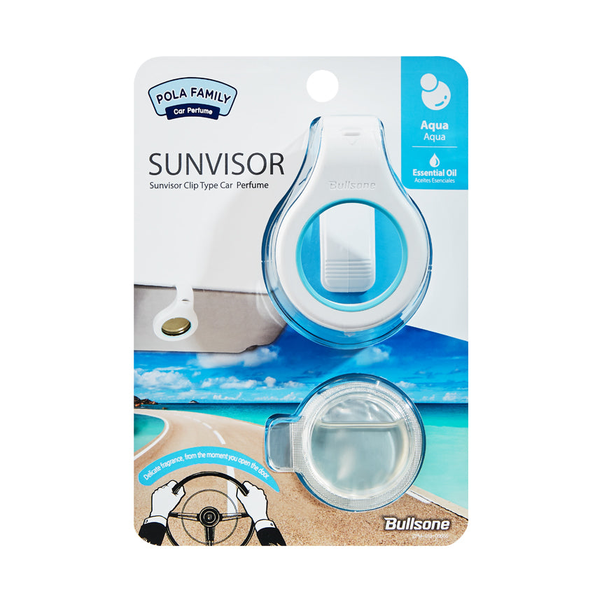 Bullsone Car Sun Visor Clip-on Car Air Freshener Car Fragrance Diffuser